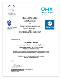 Dr Michael Burgess Maxillofacial Surgeon Brisbane